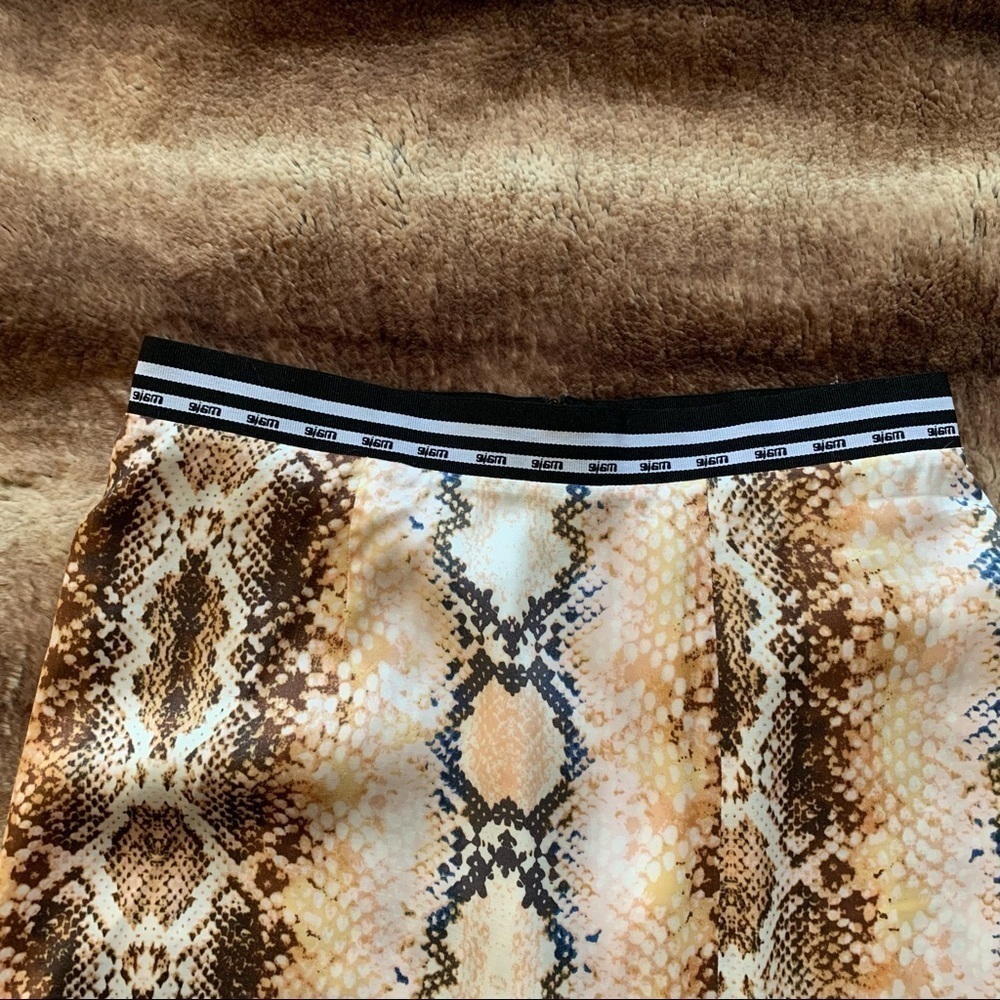 Maje Python Print Slip Skirt - Picture 4 of 10